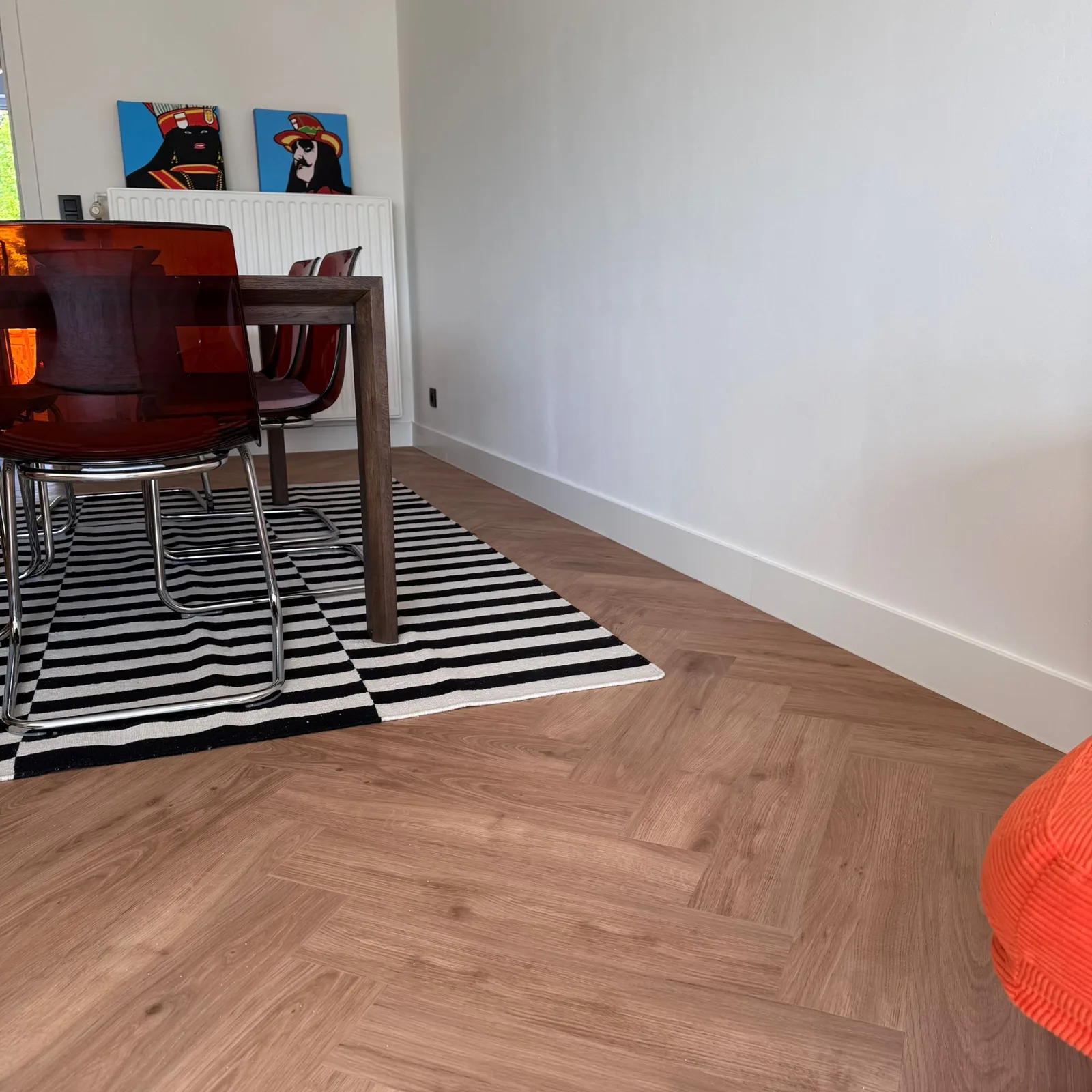 woonkamer met pvc-vloer