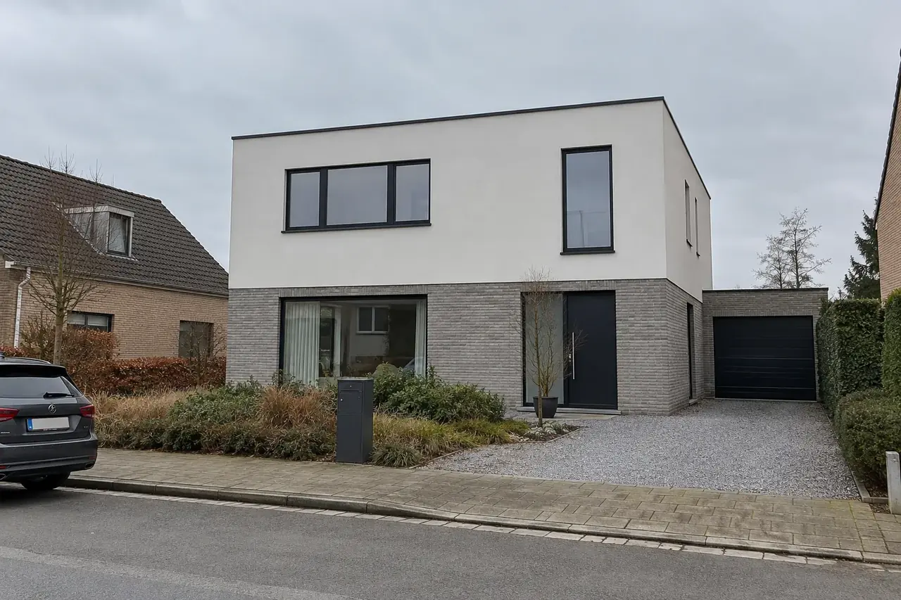 houtskeletbouw sleutel op de deur